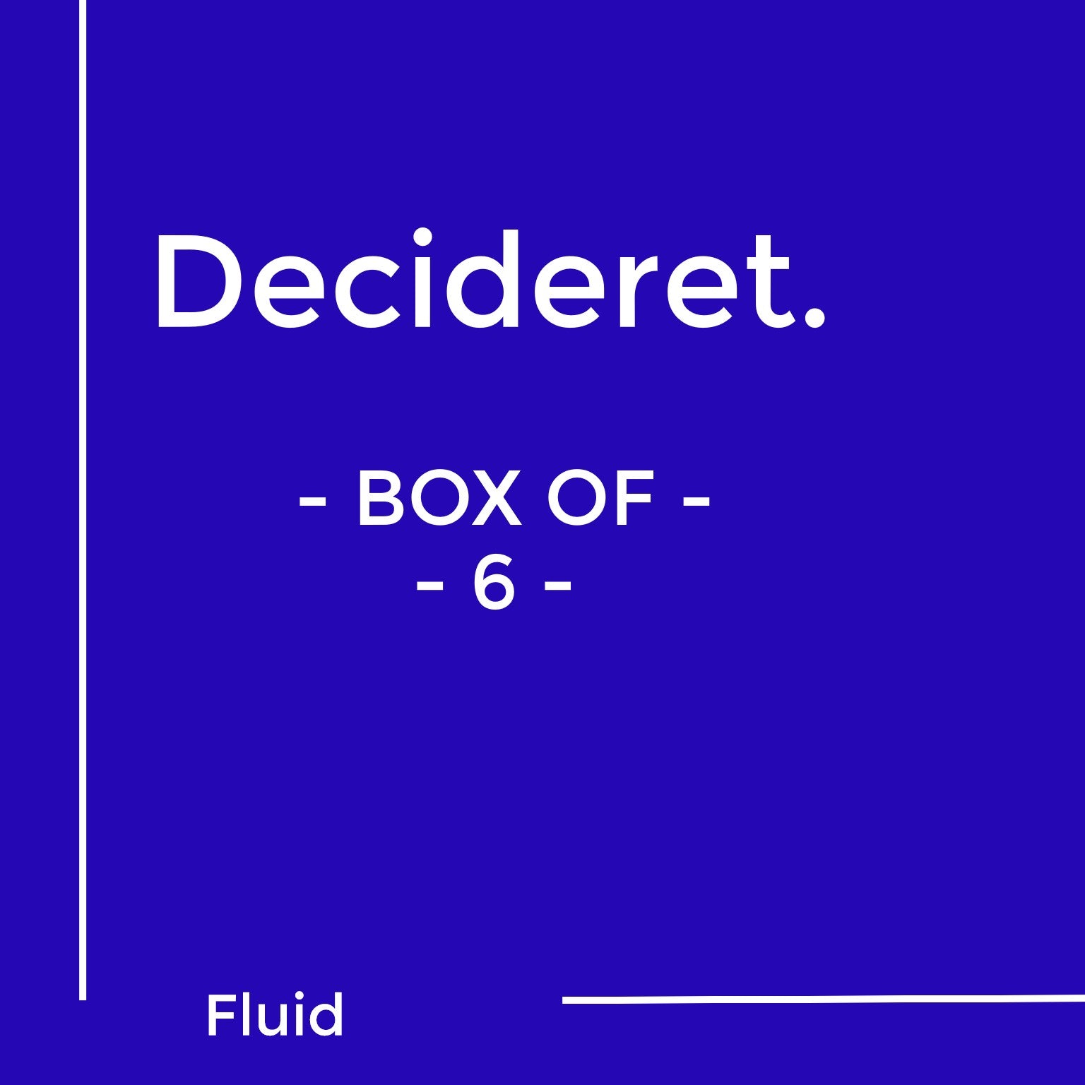 Decideret / Fluid / Cider & Fruit Pét NatPét Nat