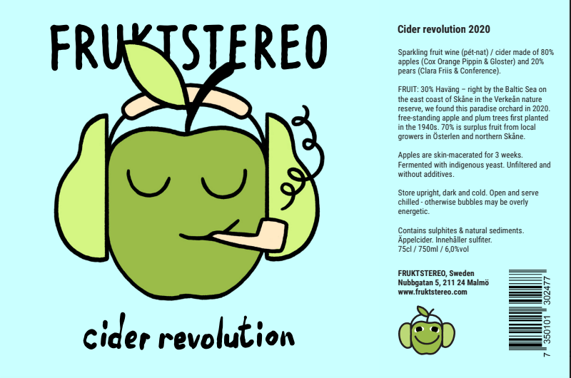 Fruktstereo - Cider Revolution 2019 330ml - Fluid Fruit