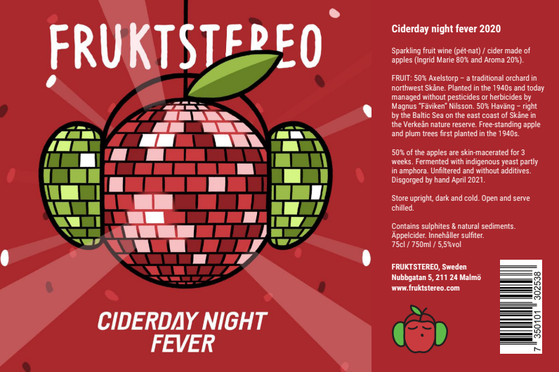 Fruktstereo - Ciderday Night Fever 2020 - Fluid Fruit